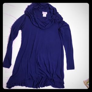 Soft Surroundings Royal Blue Tunic